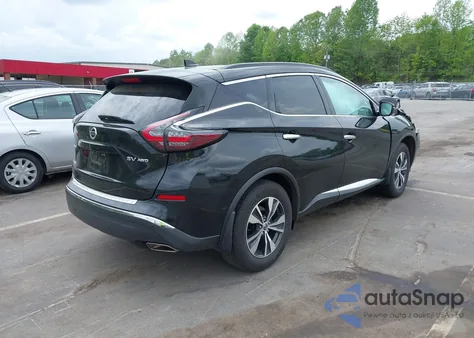 2022 Nissan Murano Sv Intelligent Awd z USA, uszkodzony, nr VIN 5N1AZ2BSXNC124539